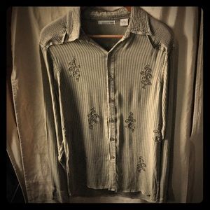 International Male Button Down Cowboy Shirt